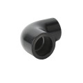 ADA-Compliant Heavy Duty Aluminum 90 Degree Corner Bracket for ADA-Compliant Secondary Hand Railing (Black)