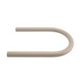 LMT Americans with Disabilities Act (ADA) Compliant Heavy Duty Vinyl 18" x 12" x 18" Handicap 180-Degree Return Loop Handrails (IBC/IRC) (Khaki) - 6005-KHAKI