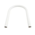 LMT Americans with Disabilities Act (ADA) Compliant Heavy Duty Vinyl 18" x 12" x 18" Handicap 180-Degree Return Loop Handrails (IBC/IRC) (White) - 6005-WHITE