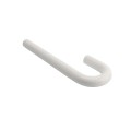 LMT Extruded Plastic ADA-Compliant 16-1/2" x 6" Post Return (White)