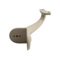 ADA-Compliant Heavy Duty 90 Degree Inside Wall Mount Corner Bracket Kit (Almond - All Aluminum - IBC and IRC) - LMT 6013-ALMOND (ADA)