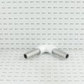 LMT Americans with Disabilities Act (ADA) Compliant Aluminum 90 Degree Corner With Joiners (White) - 6016-WHITE