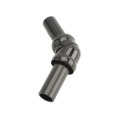 LMT Americans with Disabilities Act (ADA) Compliant Molded External Adjustable Joiner (Black) - 6018-BLACK