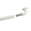 104" Heavy Duty Solid Aluminum ADA-Compliant Hand Railing Lineal (IBC and IRC) (White) - LMT 6021W