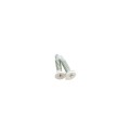 LMT Americans with Disabilities Act (ADA) Compliant Heavy Duty Wall Mount Secondary Handrail Bracket Kit (White) - 6024-WHITE