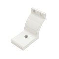 LMT Americans with Disabilities Act (ADA) Compliant Heavy Duty Wall Mount Secondary Handrail Bracket Kit (White) - 6024-WHITE