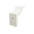 LMT Americans with Disabilities Act (ADA) Compliant Heavy Duty Wall Mount Secondary Handrail Bracket Kit (White) - 6024-WHITE