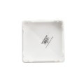 5" x 5" Sq Flat Internal Vinyl Post Cap (White) - Bufftech 70417