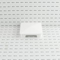5" x 5" Sq Flat Internal Vinyl Post Cap (White) - Bufftech 70417