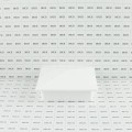 5" x 5" Sq Flat External Vinyl Post Cap (White) - Bufftech 70418