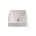 5" x 5" Sq Flat External Vinyl Post Cap (White) - Bufftech 70418
