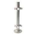 Bufftech 4" x 4" Post EZ Set Brackets for 1 5/8" Round Post (Pair)