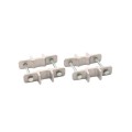 Bufftech 4" x 4" Post EZ Set Brackets for 1 5/8" Round Post (Pair)