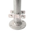 Bufftech 4" x 4" Post EZ Set Brackets for 1 5/8" Round Post (Pair)