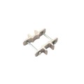 Bufftech 4" x 4" Post EZ Set Brackets for 1 5/8" Round Post (Pair)
