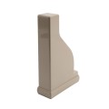 LMT 2" x 6" External Pergola Vinyl End Cap for Vinyl Fence Posts (Khaki) - A-206P-KHAKI