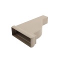 LMT 2" x 6" External Pergola Vinyl End Cap for Vinyl Fence Posts (Khaki) - A-206P-KHAKI
