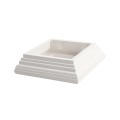 LMT A-44PT-WHITE 4" Sq New England Vinyl Post Trim - White