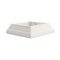LMT A-44PT-WHITE 4" Sq New England Vinyl Post Trim - White