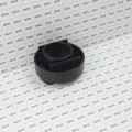 5" Adjustable 2-Piece Post Socket Adjustable Vinyl Fence Donut Post Leveling Collar For 2 3/8" Round Posts - APSB-238