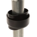 5" One-Piece Post Socket Adapter Leveling Collar for Vinyl Fencing - Fits 2 1/2" (2 3/8" OD) Round Posts - APSB5-2381P (GeneralUse)