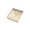 LMT C-5R9NA 5" x 5" External Pyramid Vinyl Post Cap - Almond
