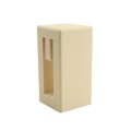Vinyl Fence Gate Post Insert for Nexus Pocket Rail Support | 1.5" x 5.5" x 5"