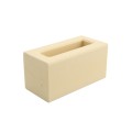 Vinyl Fence Gate Post Insert for Rail Support | 1.5" x 5.5" x 4"
