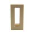 Vinyl Fence Gate Post Insert for Rail Support | 1.75" x 5.5" x 4"