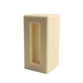 Vinyl Fence Gate Post Insert for Rail Support | 1.75" x 5.5" x 4"