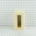 Vinyl Fence Gate Post Insert for Rail Support | 1.5" x 5.5" x 4"