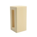 Vinyl Fence Gate Post Insert for Rail Support | 1.5" x 5.5" x 5"