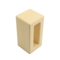 Vinyl Fence Gate Post Insert for Rail Support | 1.5" x 5.5" x 4"