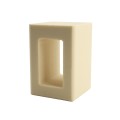 Vinyl Fence Gate Post Insert for Rail Support | 1.75" x 3.5" x 4"