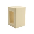 Vinyl Fence Gate Post Insert for Rail Support | 1.75" x 3.5" x 4"