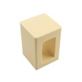 Vinyl Fence Gate Post Insert for Rail Support | 2" x 3.5" x 4"