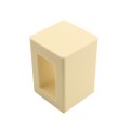 Vinyl Fence Gate Post Insert for Rail Support | 2" x 3.5" x 4"