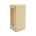 Vinyl Fence Gate Post Insert for Rail Support | 2" x 6" x 4"