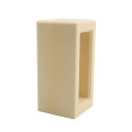 Vinyl Fence Gate Post Insert for Rail Support | 2" x 6" x 4"