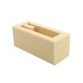Vinyl Fence Gate Post Insert for Nexus Pocket Rail Support | 2" x 7" x 4"