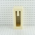 Vinyl Fence Gate Post Insert for Nexus Pocket Rail Support | 2" x 7" x 4"