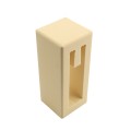 Vinyl Fence Gate Post Insert for Nexus Pocket Rail Support | 2" x 7" x 4"