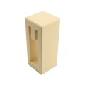 Vinyl Fence Gate Post Insert for Nexus Pocket Rail Support | 2" x 7" x 4"