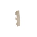 LMT 1 1/2" x 5 1/2" (1.320" x 5.290" Inside Dimension) Internal Vinyl End Cap for Vinyl Fence Rails (Almond) - EC-1555-ALMOND