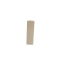 LMT 1 1/2" x 5 1/2" (1.320" x 5.290" Inside Dimension) Internal Vinyl End Cap for Vinyl Fence Rails (Almond) - EC-1555-ALMOND