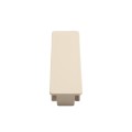 LMT 1 1/2" x 5 1/2" (1.320" x 5.290" Inside Dimension) Internal Vinyl End Cap for Vinyl Fence Rails (Beige) - EC-1555-BEIGE
