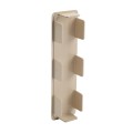 LMT 1 1/2" x 5 1/2" (1.320" x 5.290" Inside Dimension) Internal Vinyl End Cap for Vinyl Fence Rails (Beige) - EC-1555-BEIGE
