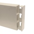 LMT 1 1/2" x 5 1/2" (1.320" x 5.290" Inside Dimension) Internal Vinyl End Cap for Vinyl Fence Rails (Beige) - EC-1555-BEIGE