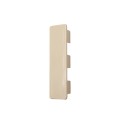 LMT 1 1/2" x 5 1/2" (1.320" x 5.290" Inside Dimension) Internal Vinyl End Cap for Vinyl Fence Rails (Khaki) - EC-1555-KHAKI