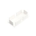 LMT 1 3/4" x 3 1/2" Internal Vinyl End Cap for Vinyl Fence Posts (White) - EC-1735-WHITE (EndCaps)